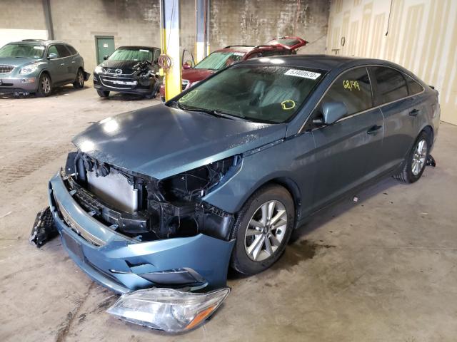 Photo 1 VIN: 5NPE24AF2FH048668 - HYUNDAI SONATA SE 