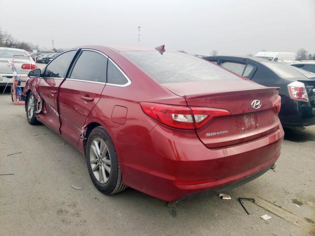 Photo 2 VIN: 5NPE24AF2FH049268 - HYUNDAI SONATA SE 