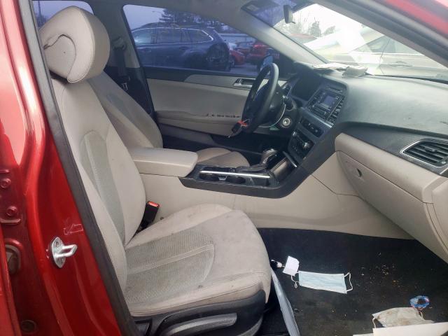 Photo 4 VIN: 5NPE24AF2FH049268 - HYUNDAI SONATA SE 