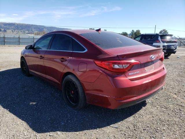 Photo 2 VIN: 5NPE24AF2FH058360 - HYUNDAI SONATA SE 