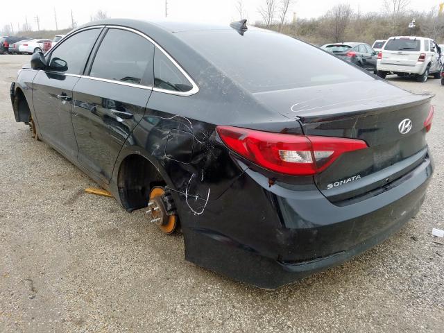 Photo 2 VIN: 5NPE24AF2FH060397 - HYUNDAI SONATA SE 