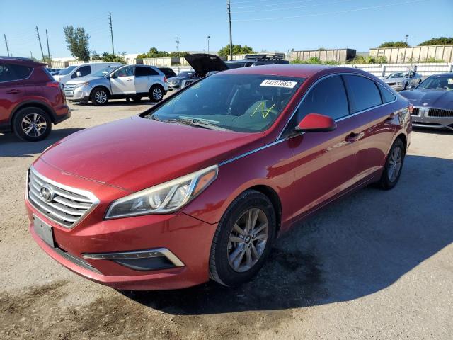 Photo 1 VIN: 5NPE24AF2FH066426 - HYUNDAI SONATA SE 