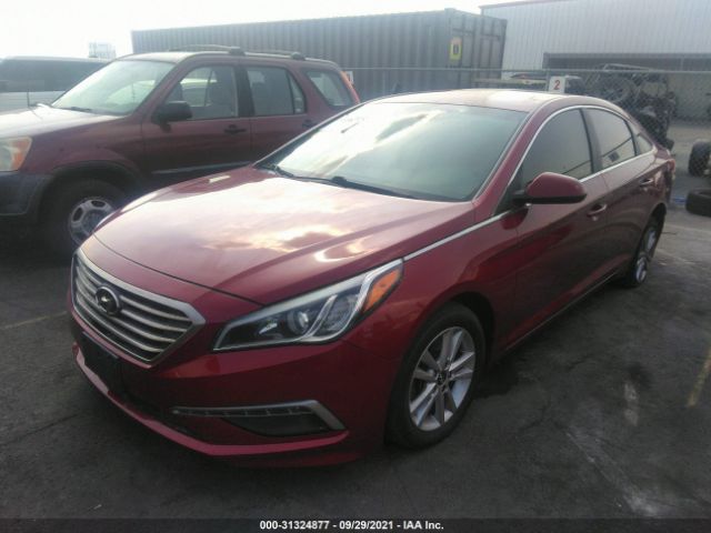 Photo 1 VIN: 5NPE24AF2FH070878 - HYUNDAI SONATA 