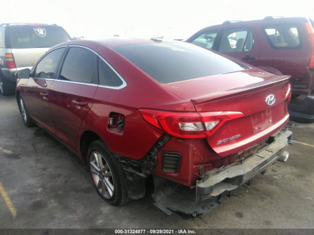 Photo 2 VIN: 5NPE24AF2FH070878 - HYUNDAI SONATA 