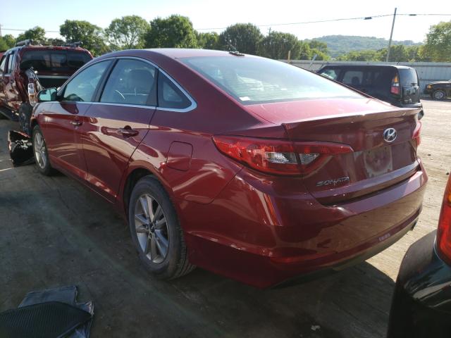 Photo 2 VIN: 5NPE24AF2FH079841 - HYUNDAI SONATA SE 