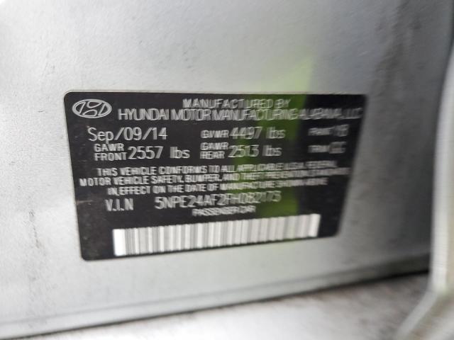 Photo 12 VIN: 5NPE24AF2FH082173 - HYUNDAI SONATA 