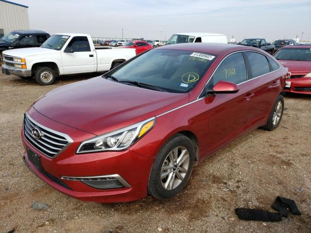 Photo 1 VIN: 5NPE24AF2FH090645 - HYUNDAI SONATA SE 