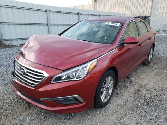 Photo 1 VIN: 5NPE24AF2FH096297 - HYUNDAI SONATA SE 