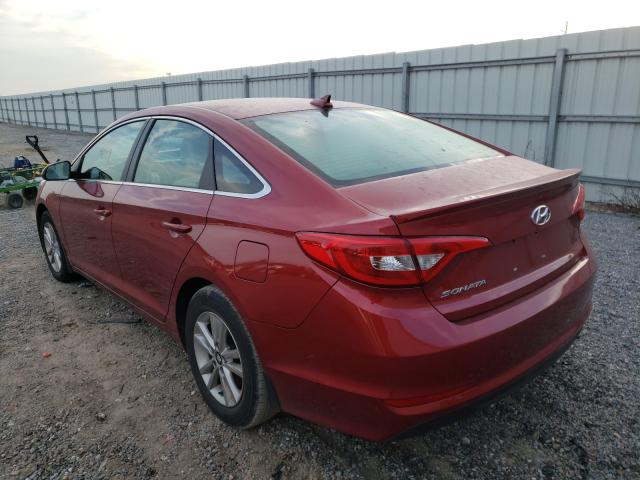 Photo 2 VIN: 5NPE24AF2FH096297 - HYUNDAI SONATA SE 