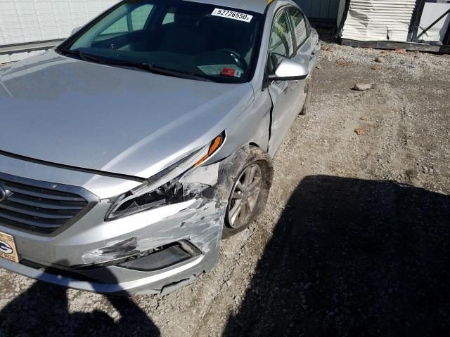 Photo 8 VIN: 5NPE24AF2FH100168 - HYUNDAI SONATA SE 