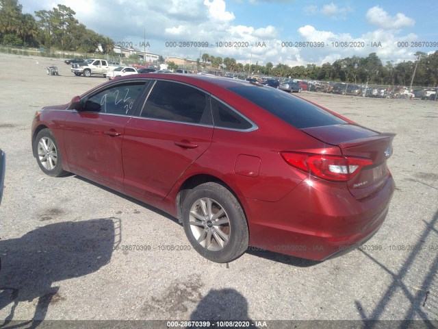 Photo 2 VIN: 5NPE24AF2FH123093 - HYUNDAI SONATA 