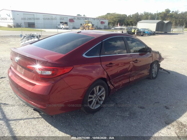 Photo 3 VIN: 5NPE24AF2FH123093 - HYUNDAI SONATA 