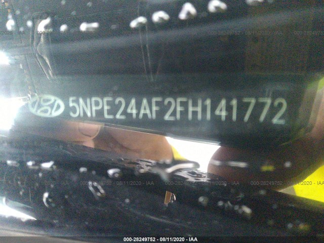 Photo 8 VIN: 5NPE24AF2FH141772 - HYUNDAI SONATA 