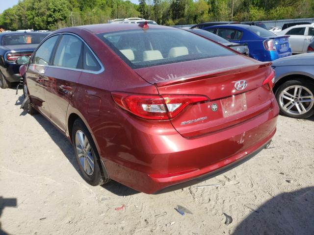 Photo 2 VIN: 5NPE24AF2FH147314 - HYUNDAI SONATA SE 