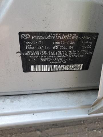 Photo 11 VIN: 5NPE24AF2FH157146 - HYUNDAI SONATA SE 