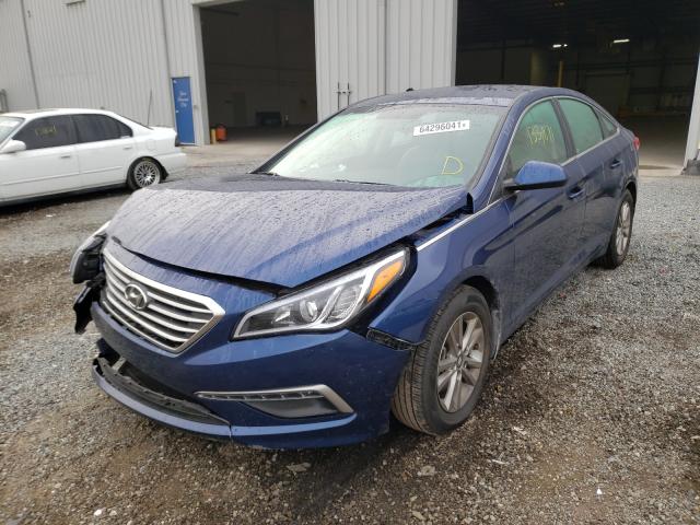 Photo 1 VIN: 5NPE24AF2FH157163 - HYUNDAI SONATA SE 