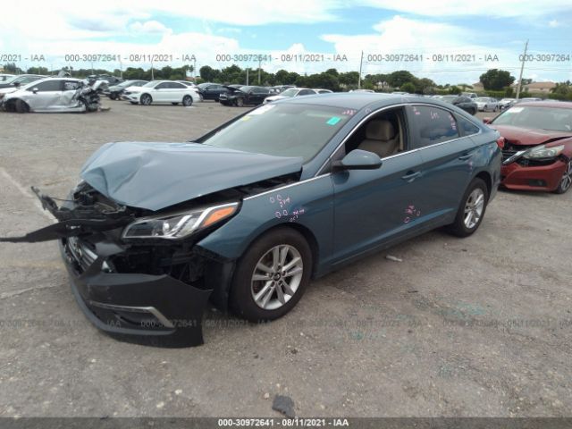 Photo 1 VIN: 5NPE24AF2FH181429 - HYUNDAI SONATA 