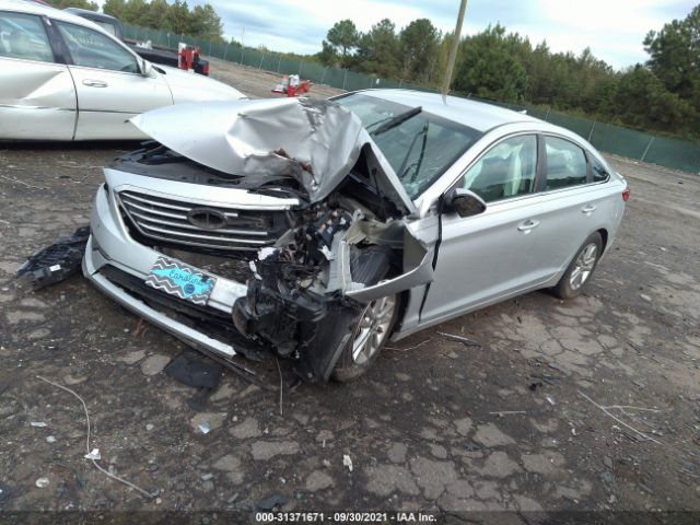 Photo 1 VIN: 5NPE24AF2FH185075 - HYUNDAI SONATA 