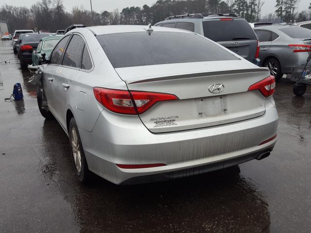 Photo 2 VIN: 5NPE24AF2FH185089 - HYUNDAI SONATA SE 