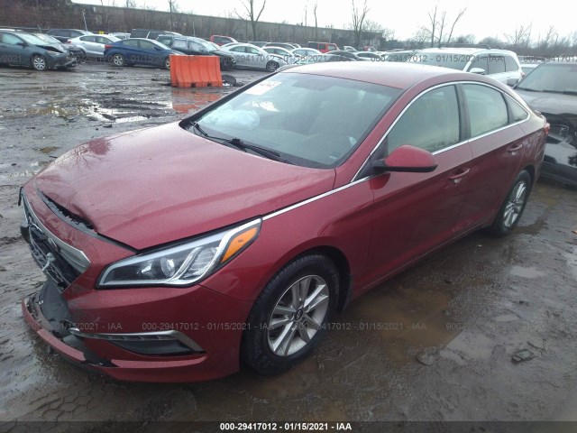 Photo 1 VIN: 5NPE24AF2FH186579 - HYUNDAI SONATA 