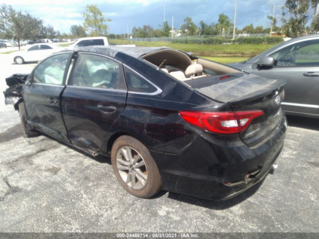 Photo 2 VIN: 5NPE24AF2FH191636 - HYUNDAI SONATA 