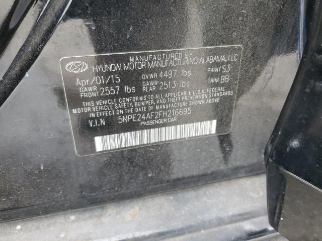 Photo 11 VIN: 5NPE24AF2FH216695 - HYUNDAI SONATA SE 