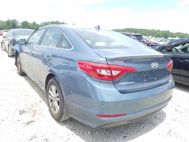 Photo 2 VIN: 5NPE24AF2FH221640 - HYUNDAI SONATA SE 