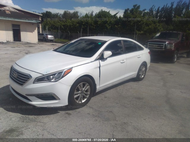 Photo 1 VIN: 5NPE24AF2FH225459 - HYUNDAI SONATA 