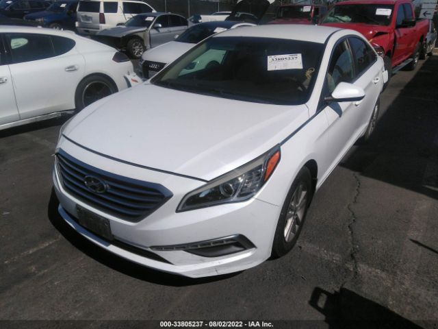 Photo 1 VIN: 5NPE24AF2FH244724 - HYUNDAI SONATA 