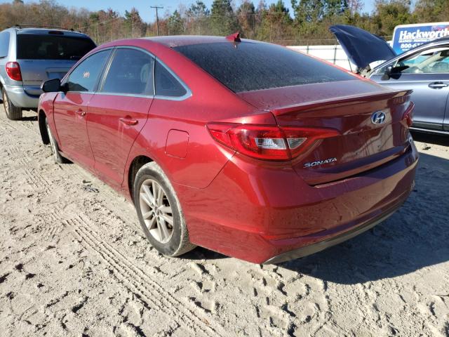 Photo 2 VIN: 5NPE24AF2FH254704 - HYUNDAI SONATA SE 