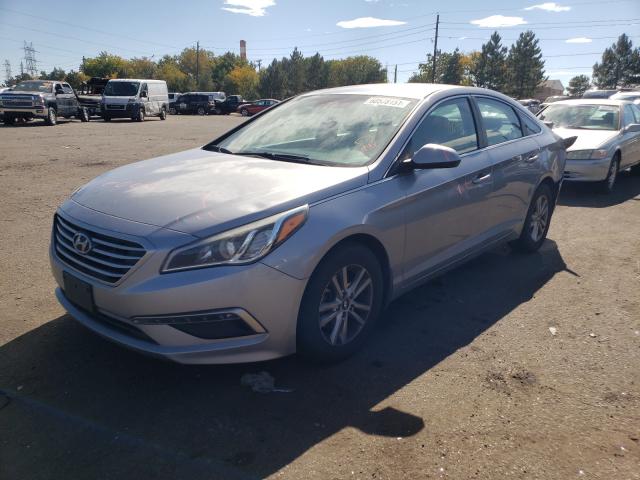 Photo 1 VIN: 5NPE24AF2FH258221 - HYUNDAI SONATA SE 