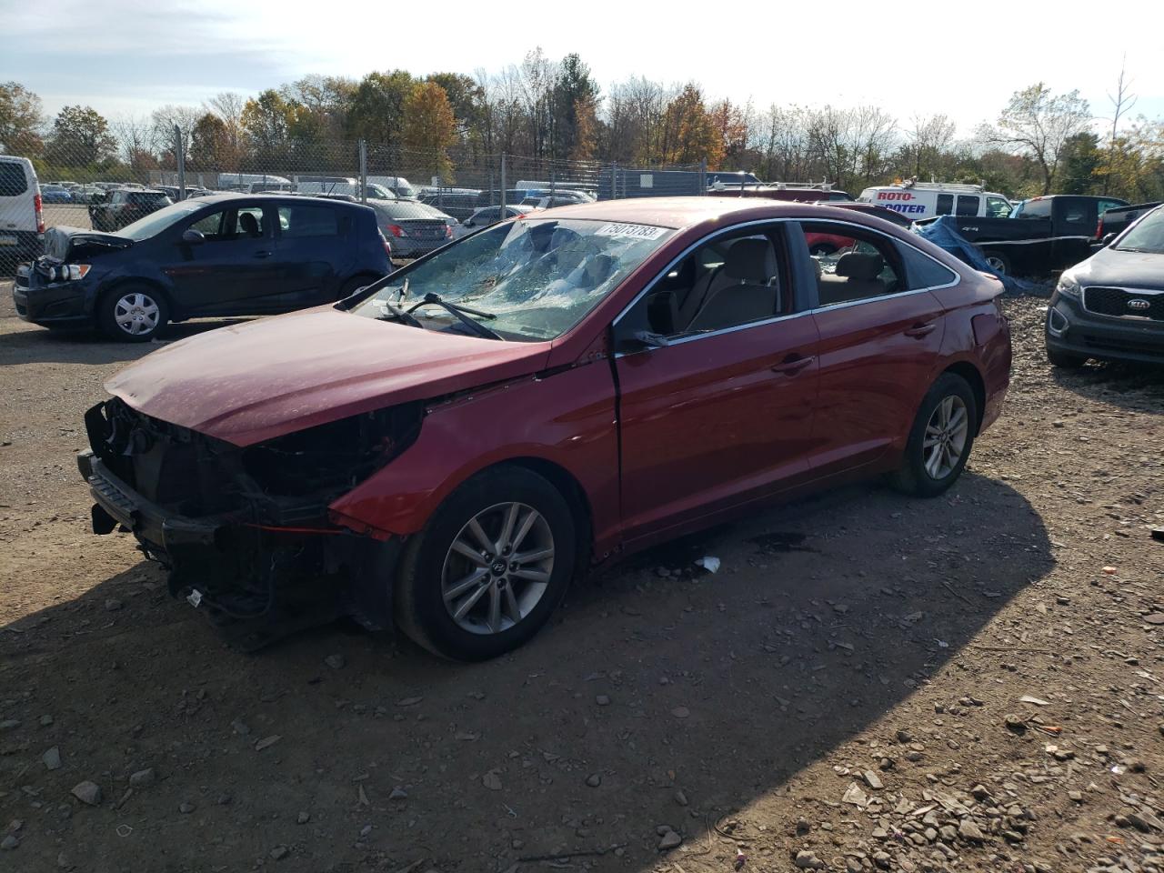 Photo 0 VIN: 5NPE24AF2GH265557 - HYUNDAI SONATA 