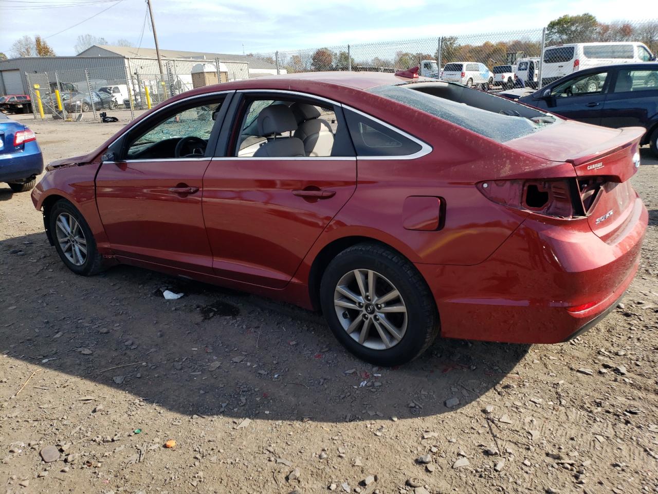 Photo 1 VIN: 5NPE24AF2GH265557 - HYUNDAI SONATA 