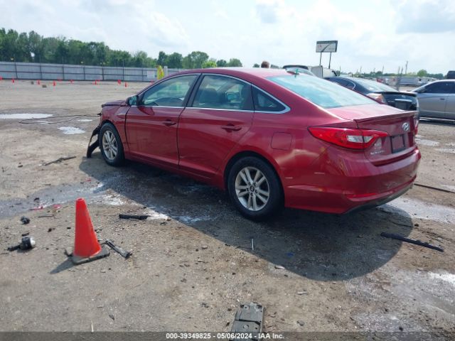 Photo 2 VIN: 5NPE24AF2GH276669 - HYUNDAI SONATA 