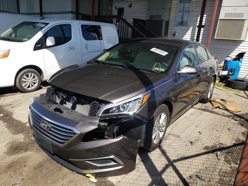 Photo 1 VIN: 5NPE24AF2GH277417 - HYUNDAI SONATA 