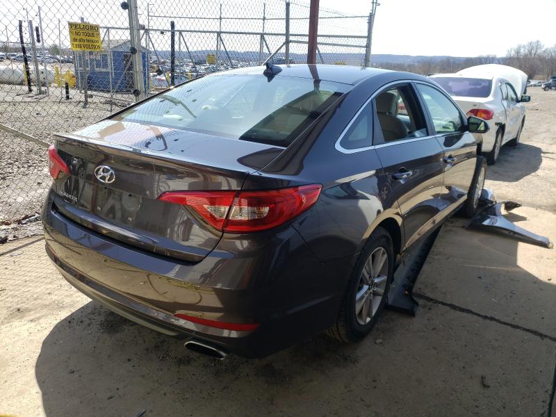 Photo 3 VIN: 5NPE24AF2GH277417 - HYUNDAI SONATA 