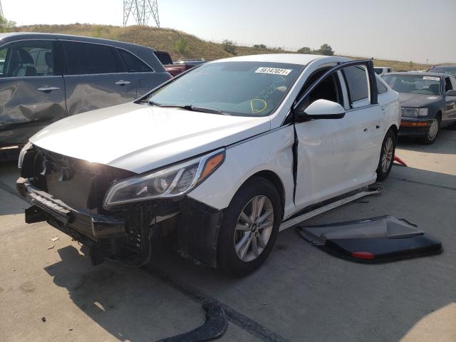 Photo 1 VIN: 5NPE24AF2GH278132 - HYUNDAI SONATA SE 