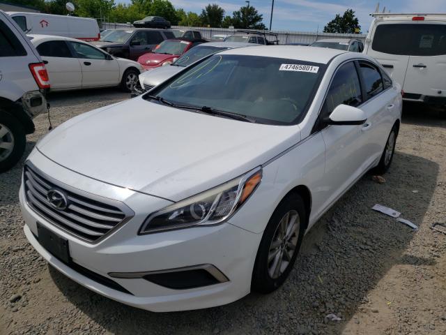 Photo 1 VIN: 5NPE24AF2GH278616 - HYUNDAI SONATA SE 