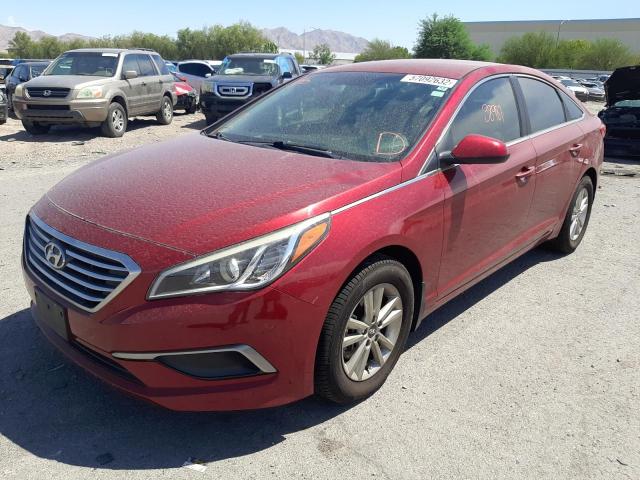 Photo 1 VIN: 5NPE24AF2GH281791 - HYUNDAI SONATA SE 