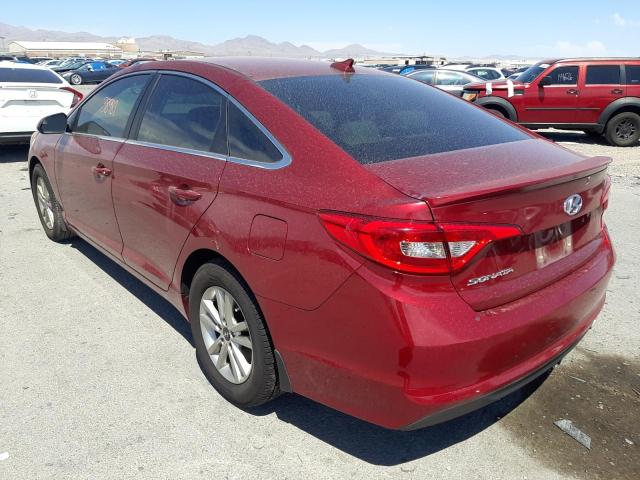 Photo 2 VIN: 5NPE24AF2GH281791 - HYUNDAI SONATA SE 