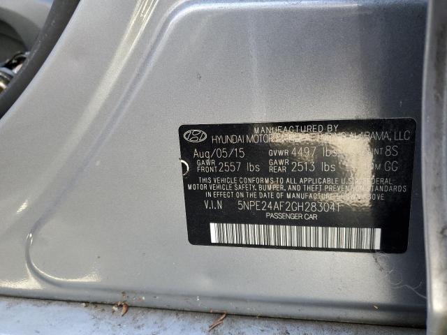 Photo 11 VIN: 5NPE24AF2GH283041 - HYUNDAI SONATA SE 