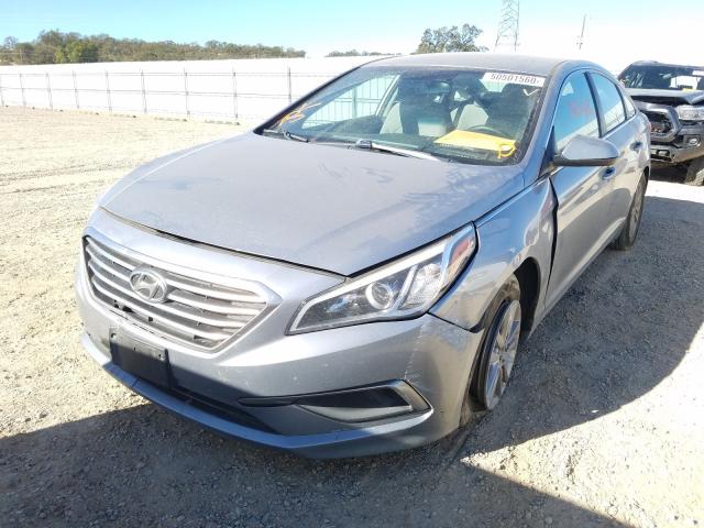 Photo 1 VIN: 5NPE24AF2GH283282 - HYUNDAI SONATA SE 