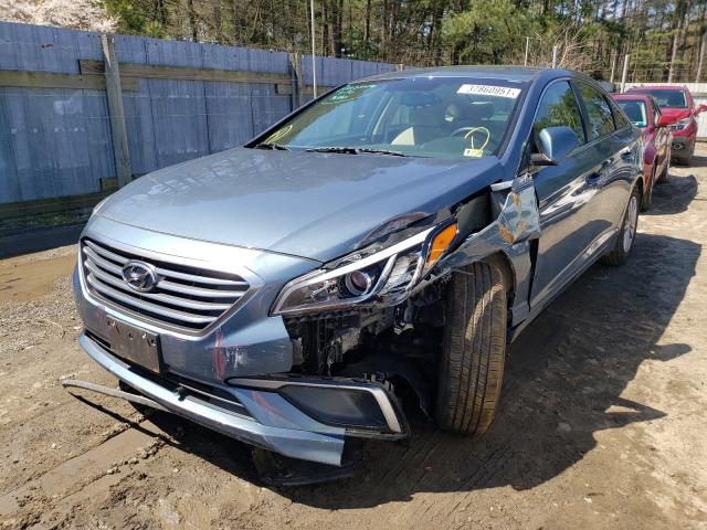 Photo 1 VIN: 5NPE24AF2GH284836 - HYUNDAI SONATA 