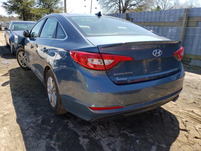 Photo 2 VIN: 5NPE24AF2GH284836 - HYUNDAI SONATA 