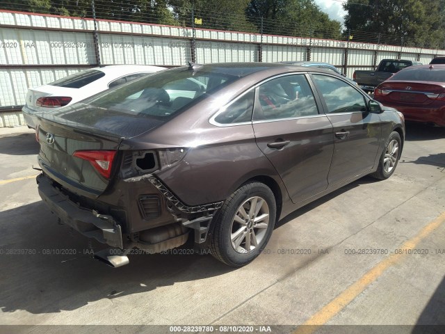 Photo 3 VIN: 5NPE24AF2GH286053 - HYUNDAI SONATA 