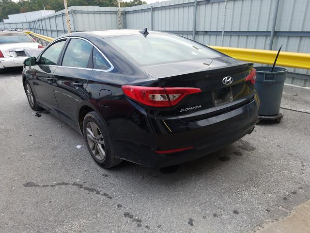 Photo 2 VIN: 5NPE24AF2GH292225 - HYUNDAI SONATA 