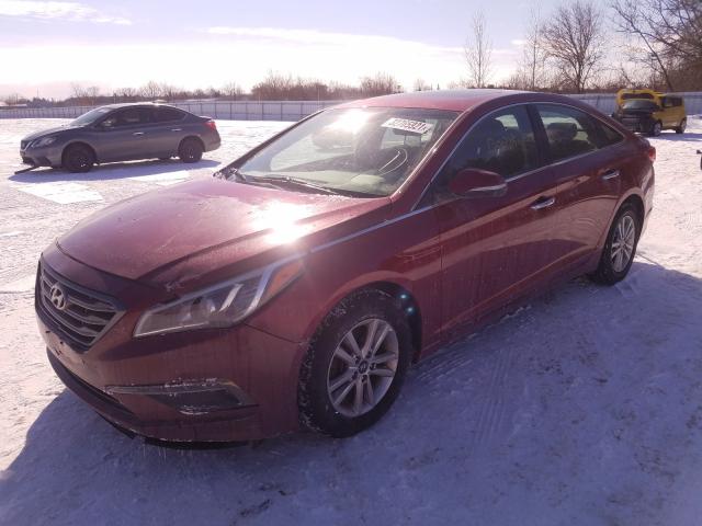 Photo 1 VIN: 5NPE24AF2GH292869 - HYUNDAI SONATA SE 