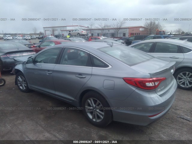 Photo 2 VIN: 5NPE24AF2GH296713 - HYUNDAI SONATA 