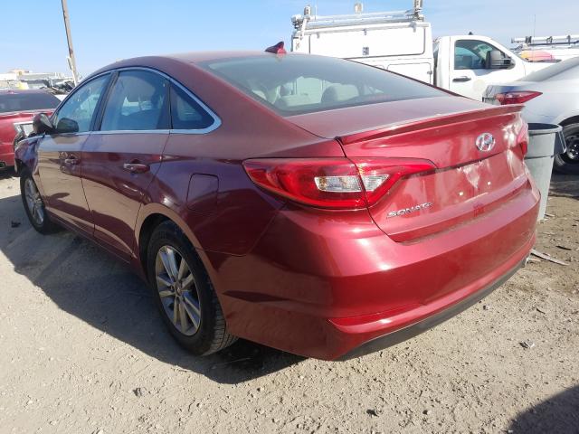 Photo 2 VIN: 5NPE24AF2GH296775 - HYUNDAI SONATA SE 