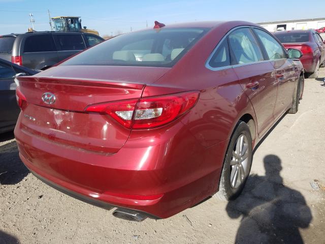 Photo 3 VIN: 5NPE24AF2GH296775 - HYUNDAI SONATA SE 